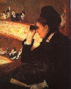 Mary Cassatt At the Opera Germany oil painting artist